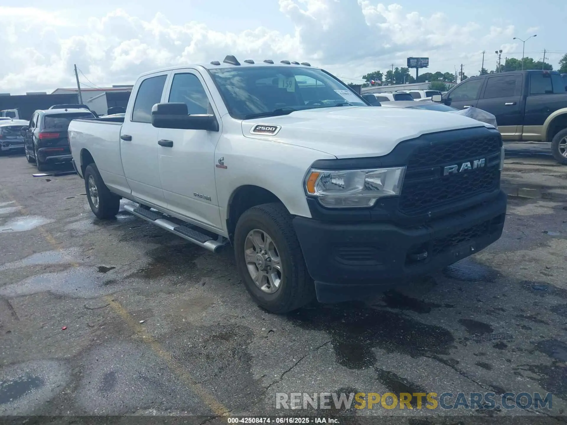 1 Photograph of a damaged car 3C6UR4HL4LG266478 RAM 2500 2020