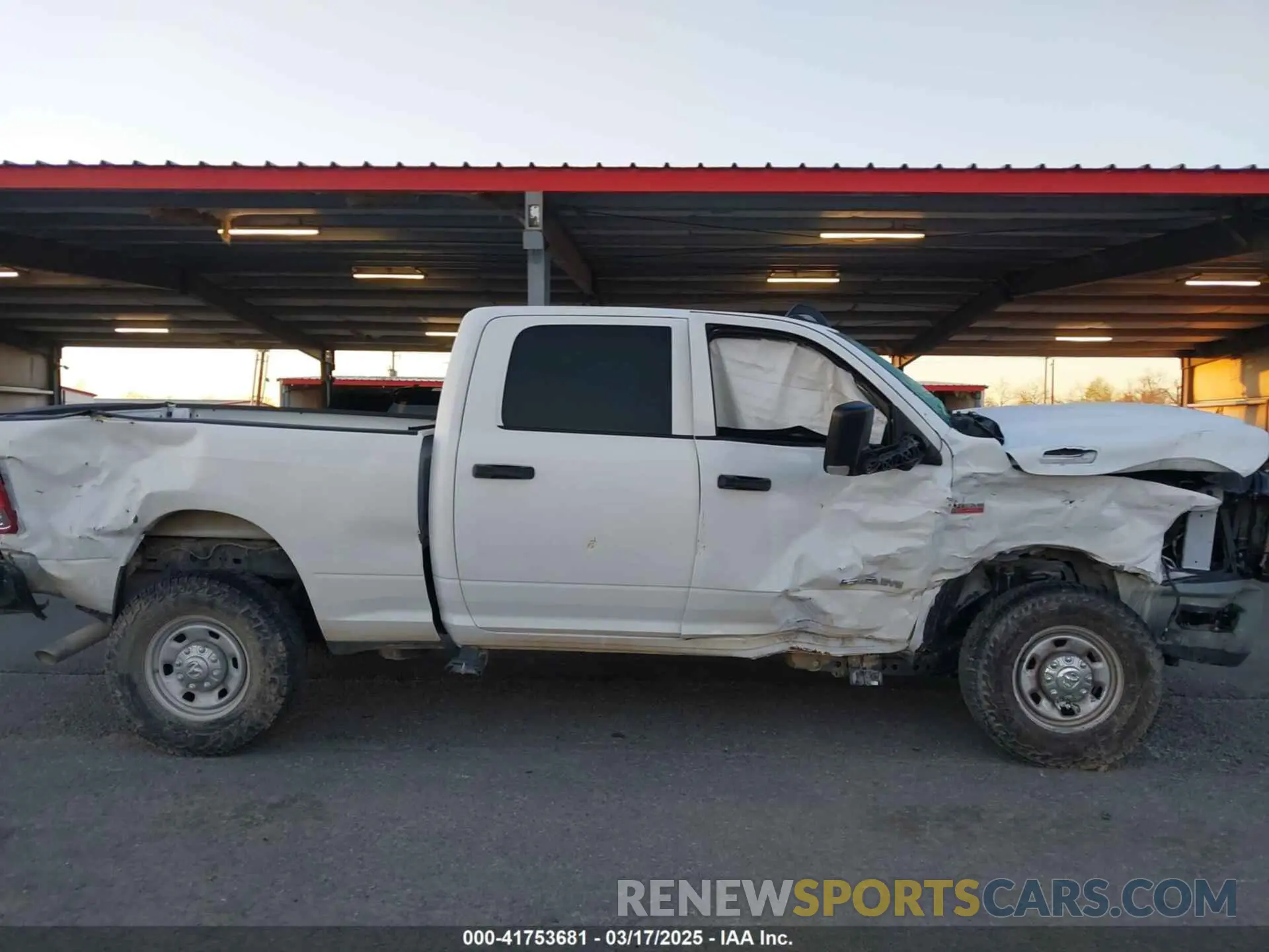 13 Photograph of a damaged car 3C6UR5CJ0LG250404 RAM 2500 2020
