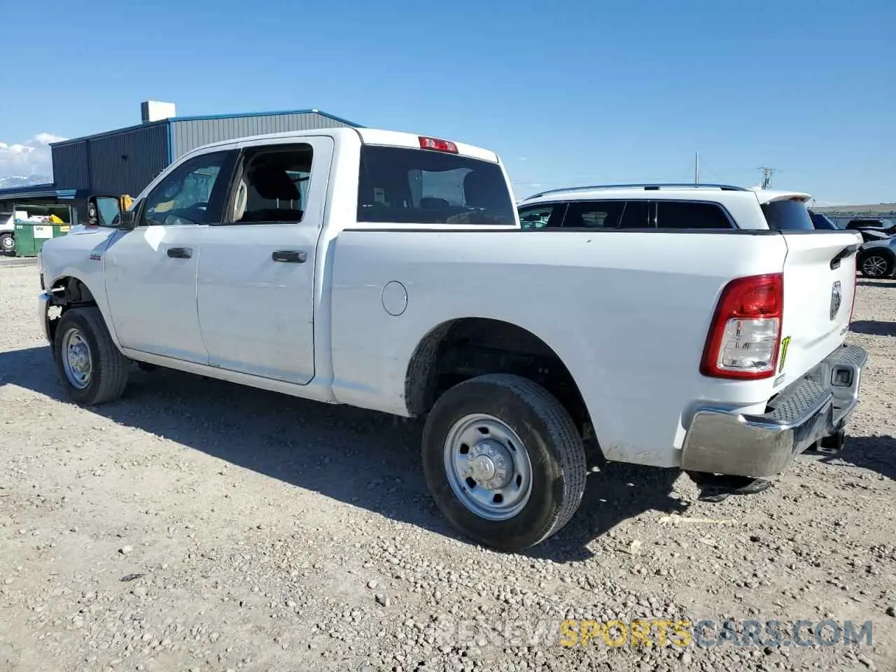 2 Photograph of a damaged car 3C6UR5CJ3LG275880 RAM 2500 2020