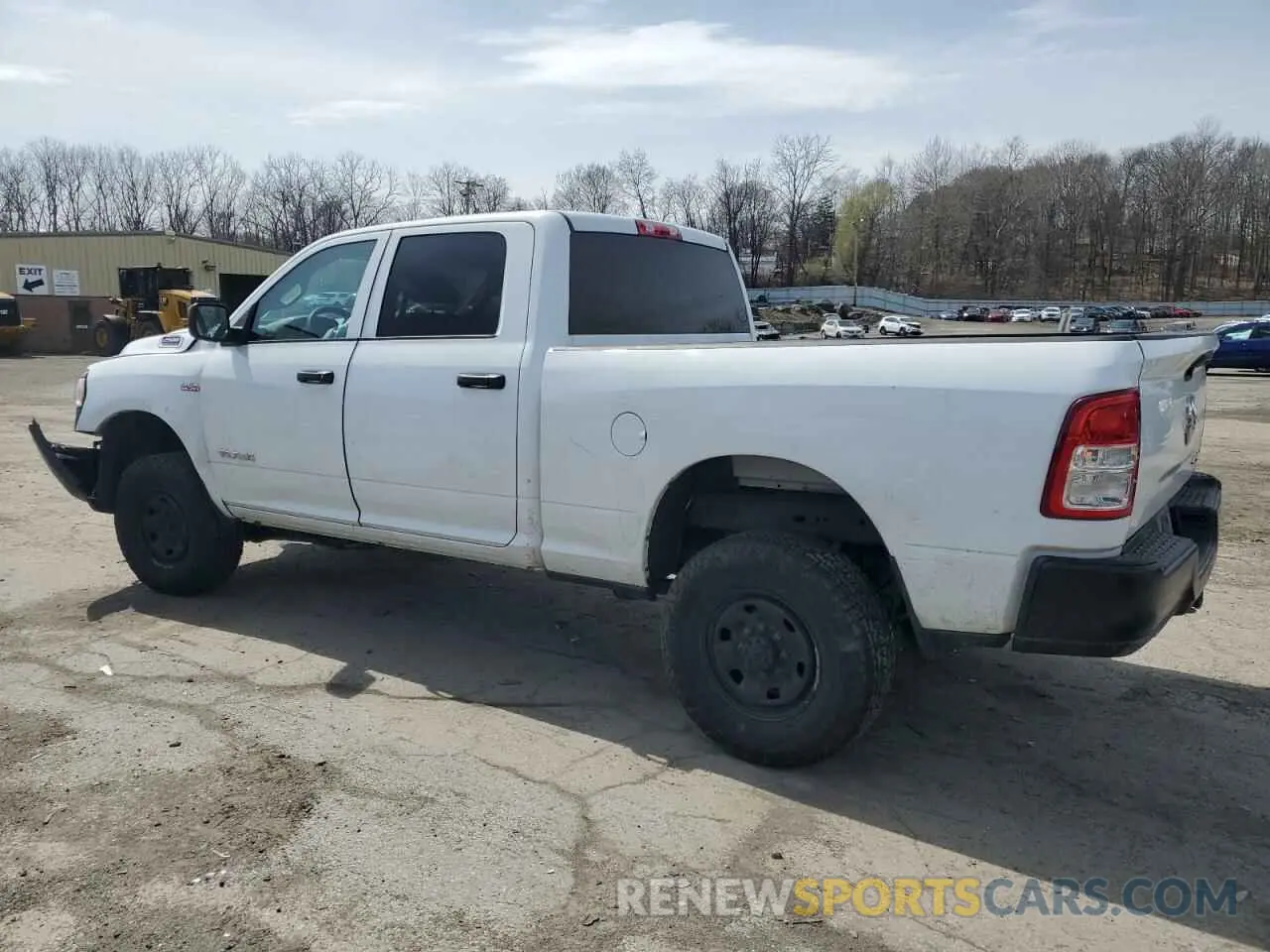 2 Photograph of a damaged car 3C6UR5CJ6LG267028 RAM 2500 2020