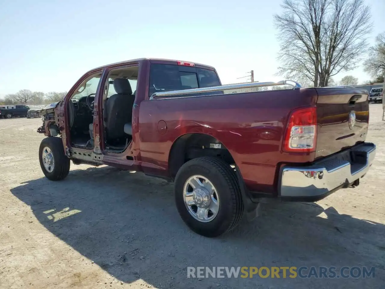 2 Photograph of a damaged car 3C6UR5CJXLG285239 RAM 2500 2020