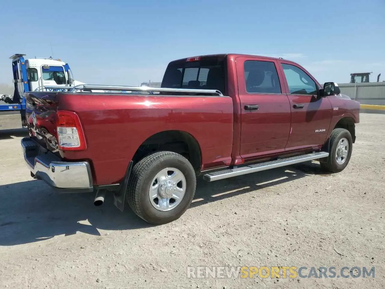 3 Photograph of a damaged car 3C6UR5CJXLG285239 RAM 2500 2020