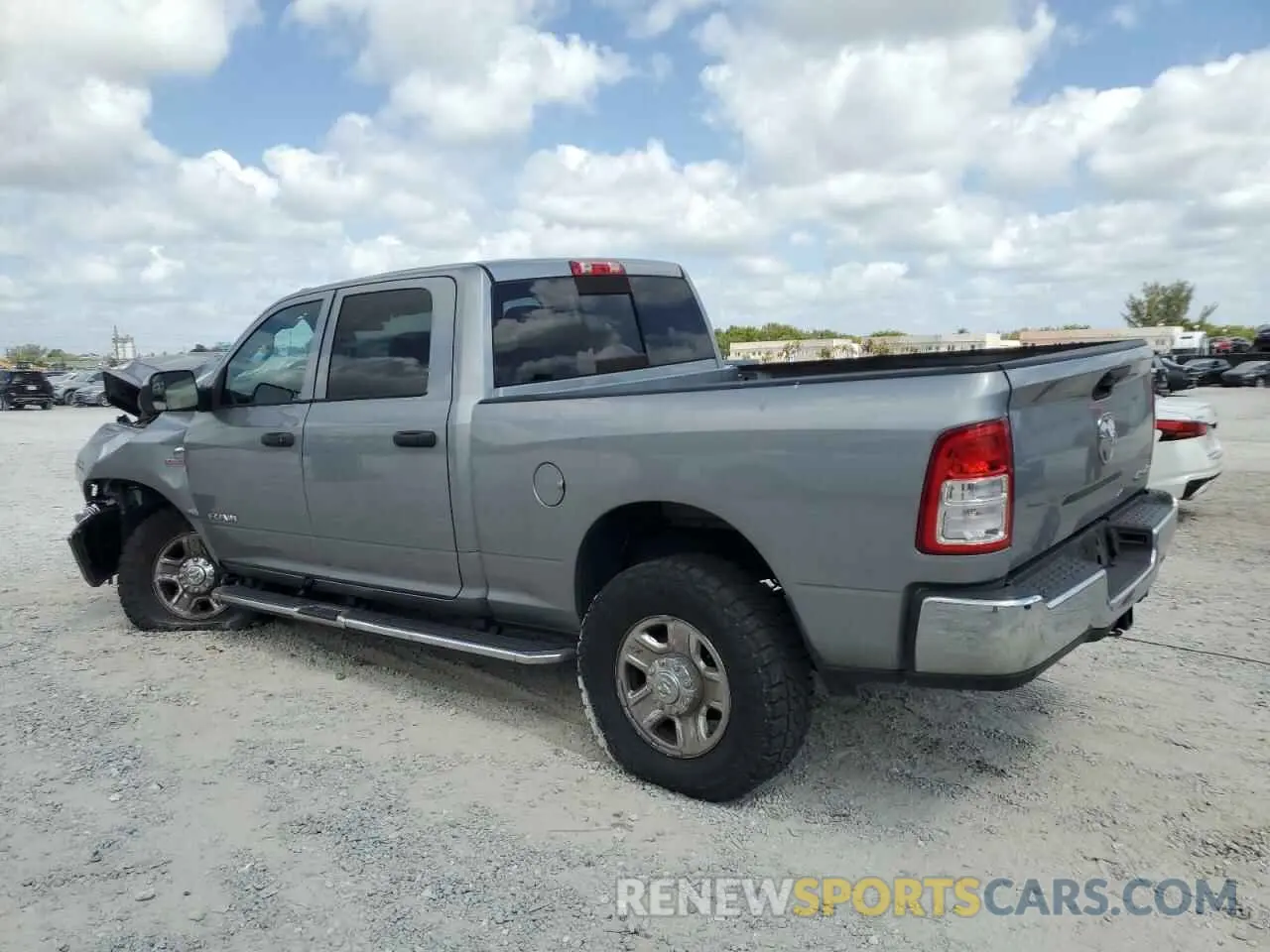 2 Photograph of a damaged car 3C6UR5CL2LG276181 RAM 2500 2020