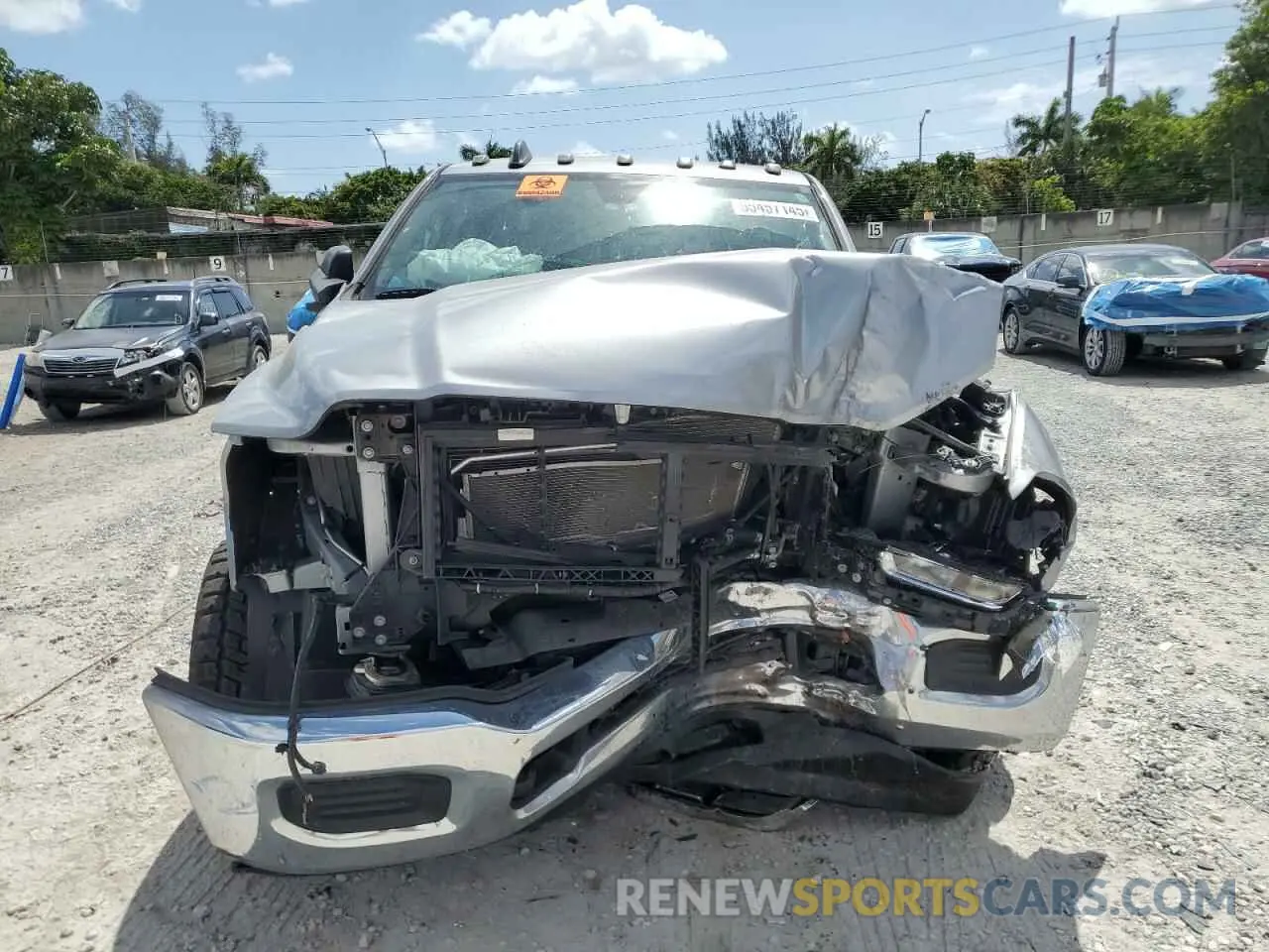 5 Photograph of a damaged car 3C6UR5CL2LG276181 RAM 2500 2020