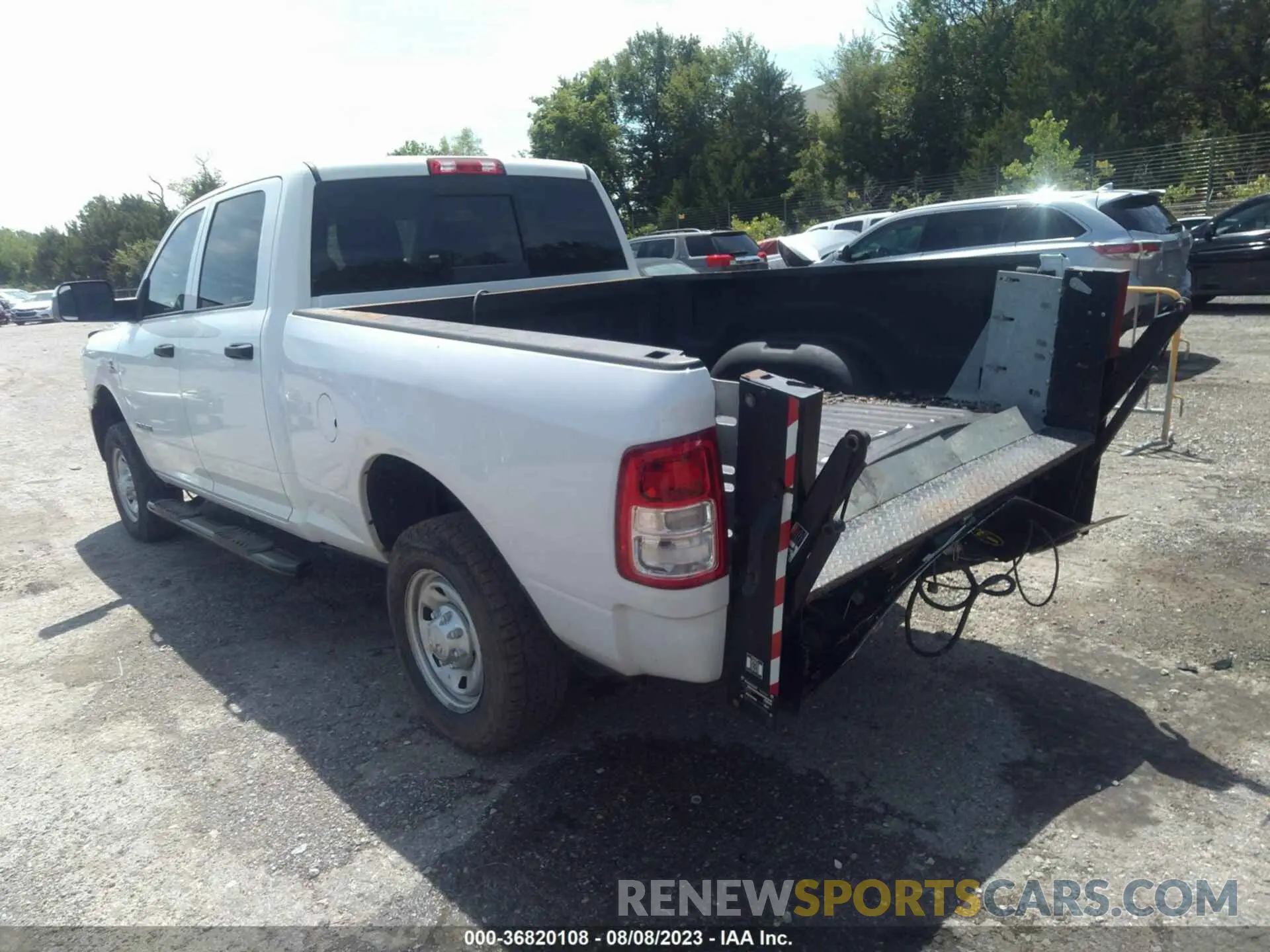 3 Photograph of a damaged car 3C6UR5CL3LG100837 RAM 2500 2020