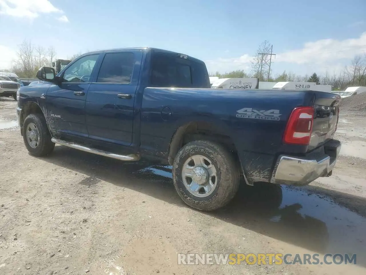 2 Photograph of a damaged car 3C6UR5CL8LG111249 RAM 2500 2020
