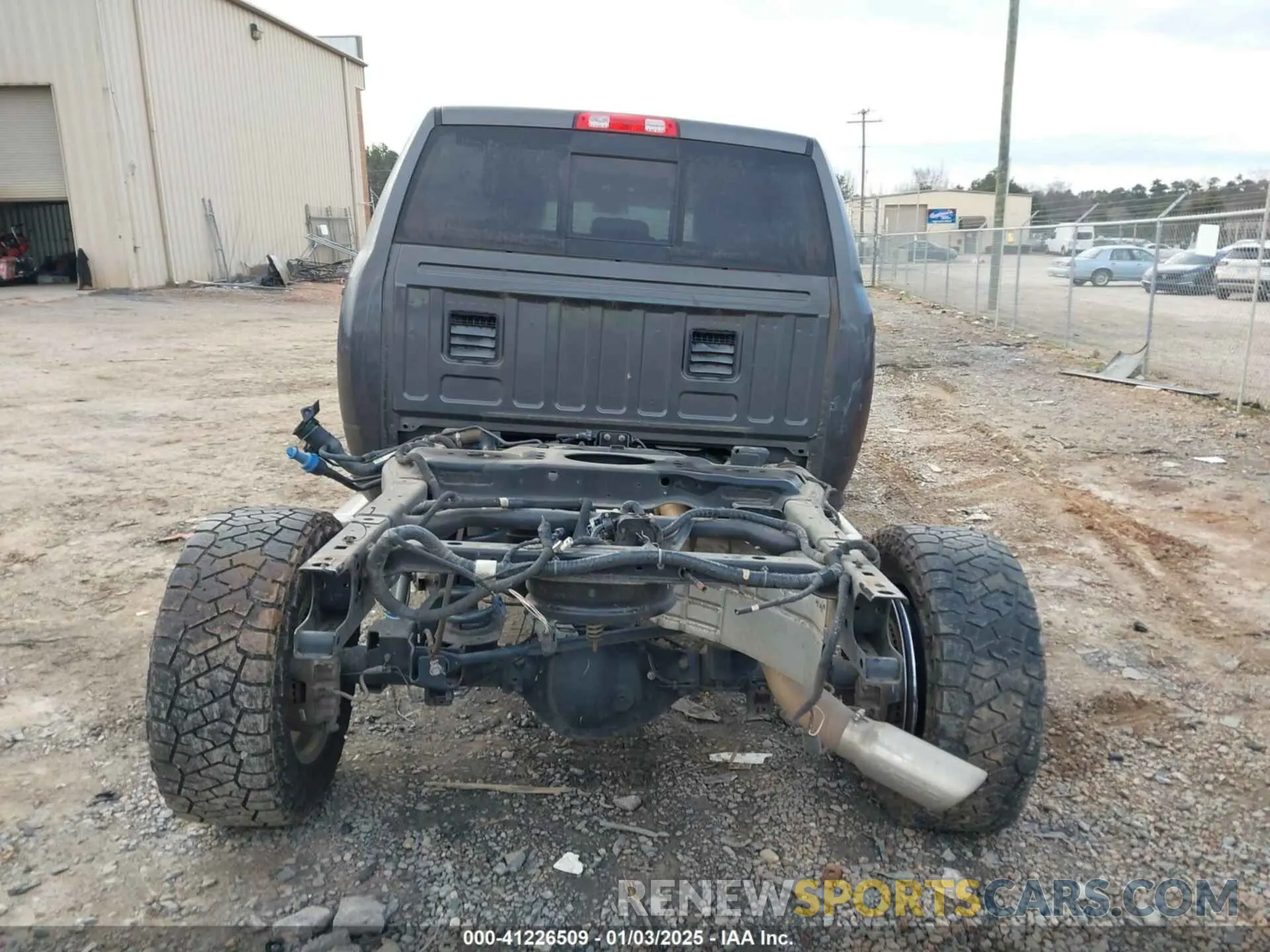 16 Photograph of a damaged car 3C6UR5CL9LG123989 RAM 2500 2020