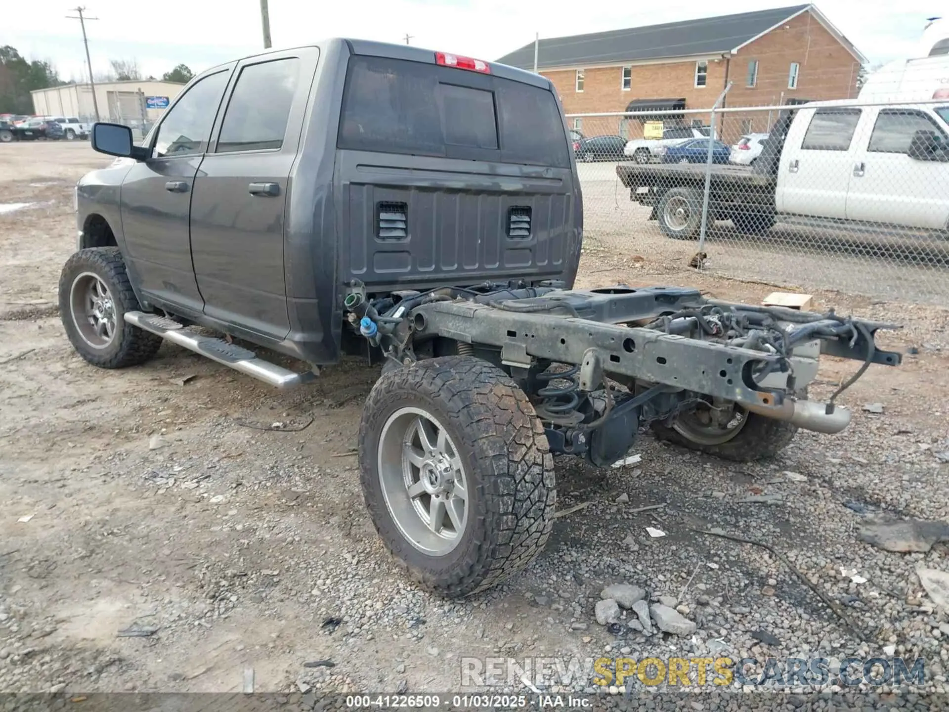 3 Photograph of a damaged car 3C6UR5CL9LG123989 RAM 2500 2020