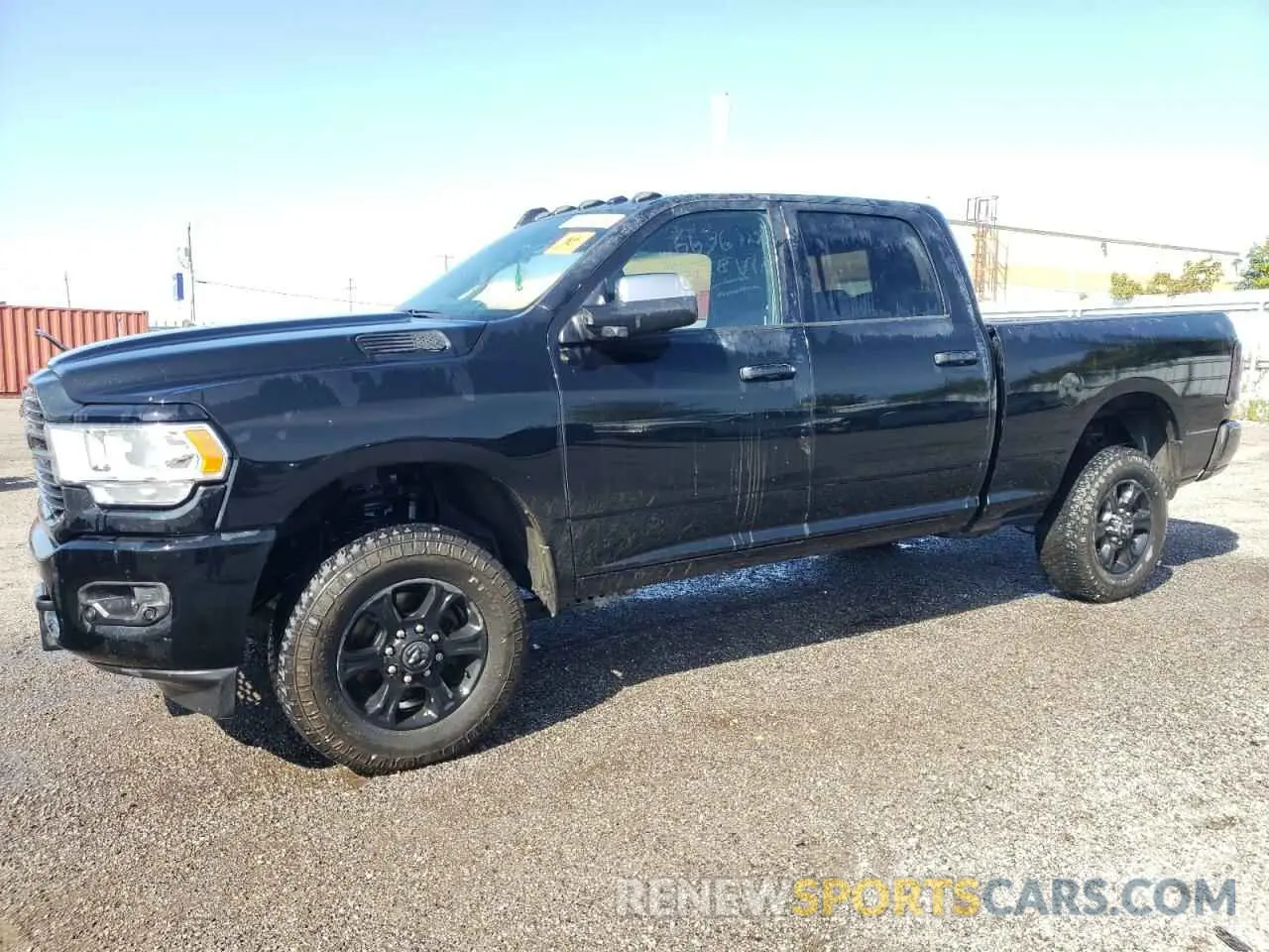 1 Photograph of a damaged car 3C6UR5DJ3LG248824 RAM 2500 2020