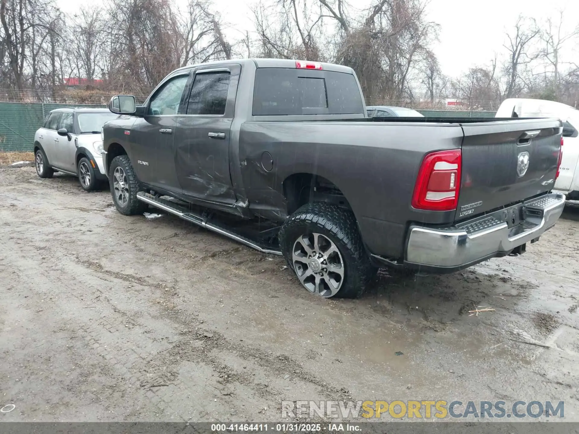 3 Photograph of a damaged car 3C6UR5DJ4LG283792 RAM 2500 2020
