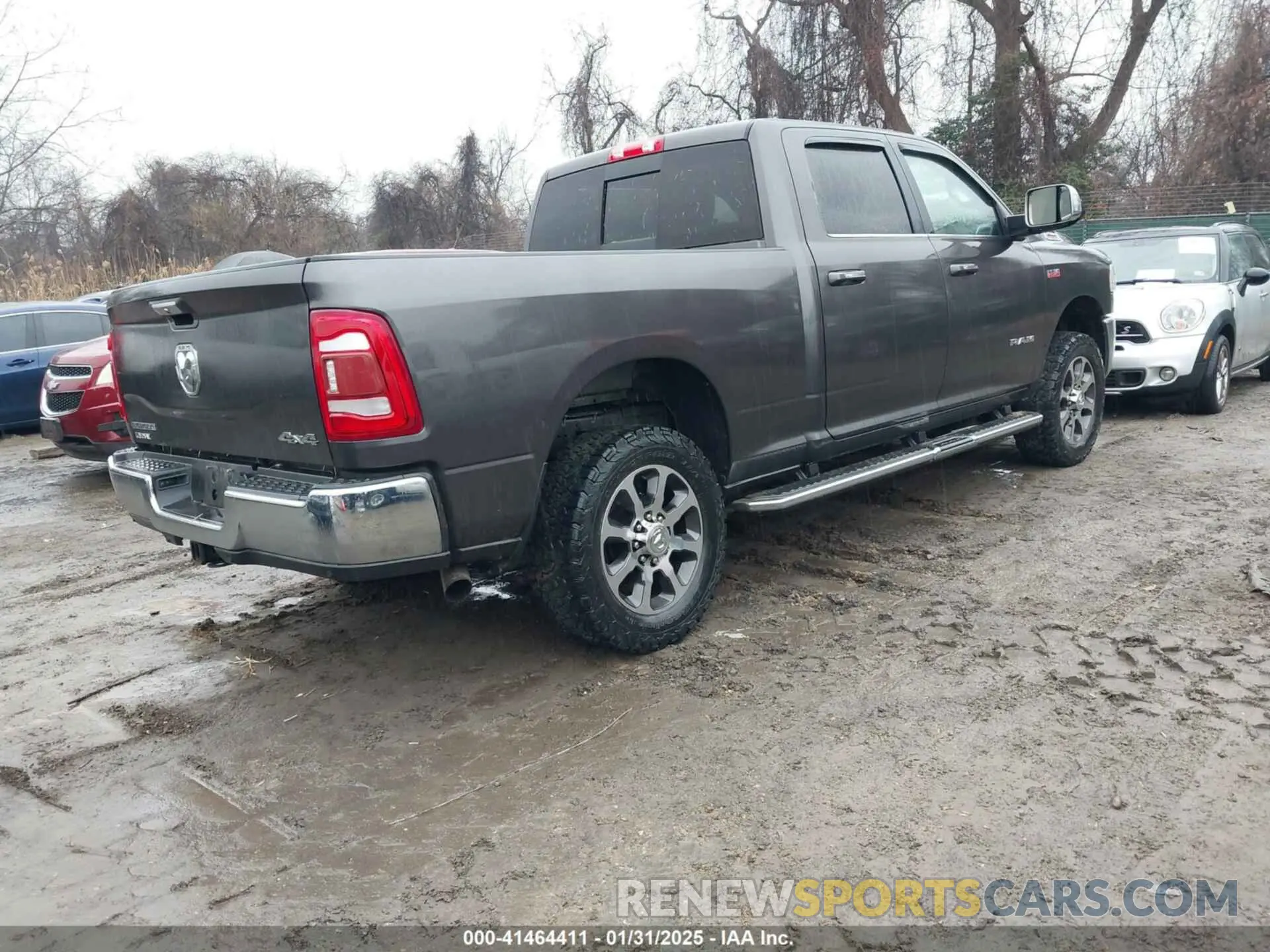 4 Photograph of a damaged car 3C6UR5DJ4LG283792 RAM 2500 2020