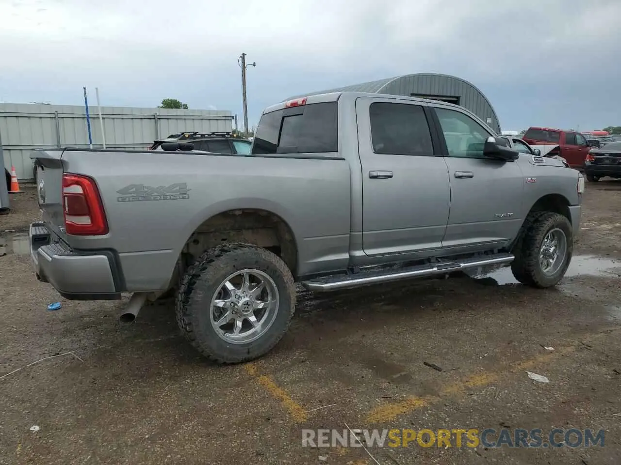 3 Photograph of a damaged car 3C6UR5DJ8LG106890 RAM 2500 2020