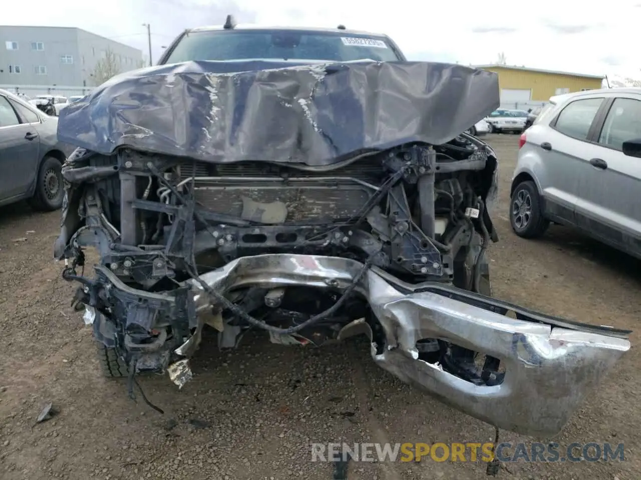5 Photograph of a damaged car 3C6UR5DJ8LG225104 RAM 2500 2020