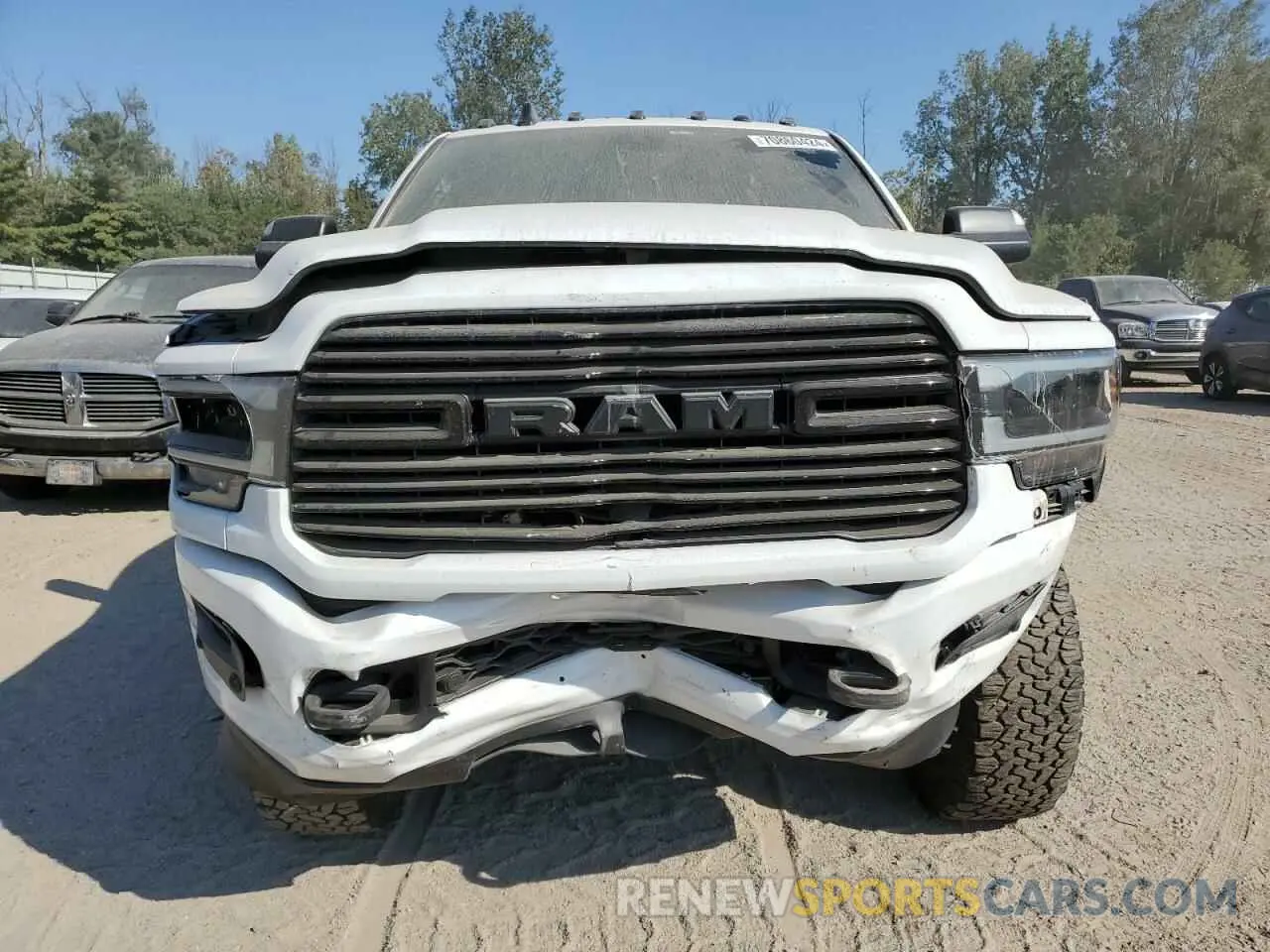 5 Photograph of a damaged car 3C6UR5DJ8LG267126 RAM 2500 2020