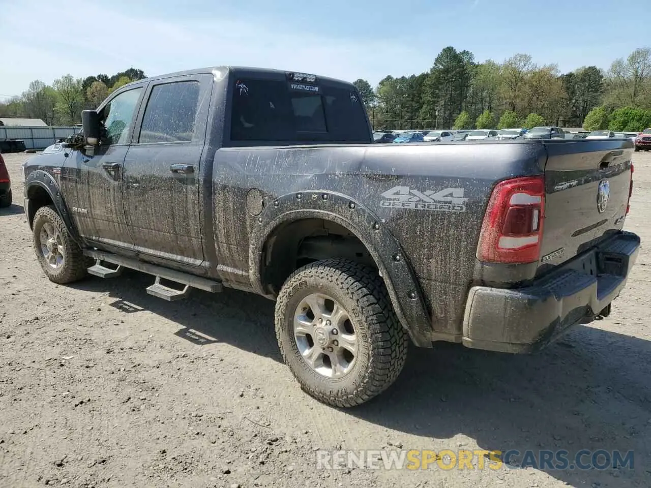 2 Photograph of a damaged car 3C6UR5DJXLG112836 RAM 2500 2020