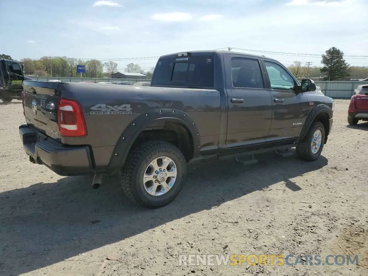 3 Photograph of a damaged car 3C6UR5DJXLG112836 RAM 2500 2020