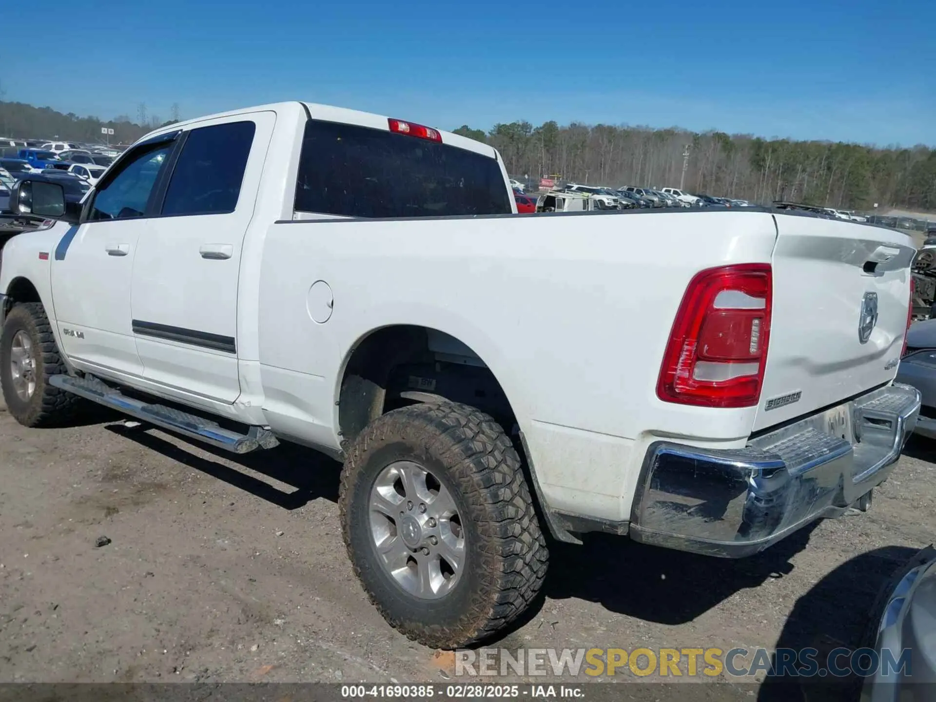 3 Photograph of a damaged car 3C6UR5DJXLG250070 RAM 2500 2020