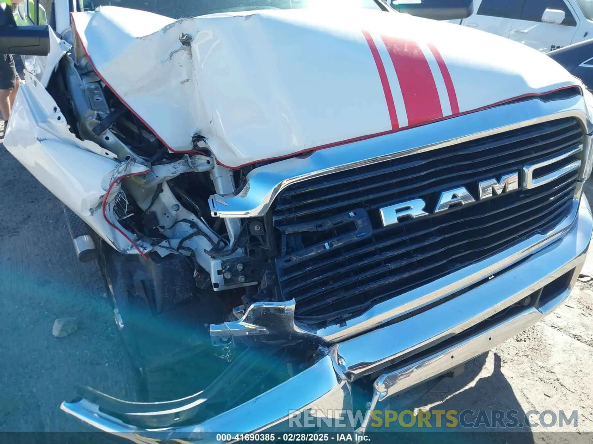 6 Photograph of a damaged car 3C6UR5DJXLG250070 RAM 2500 2020