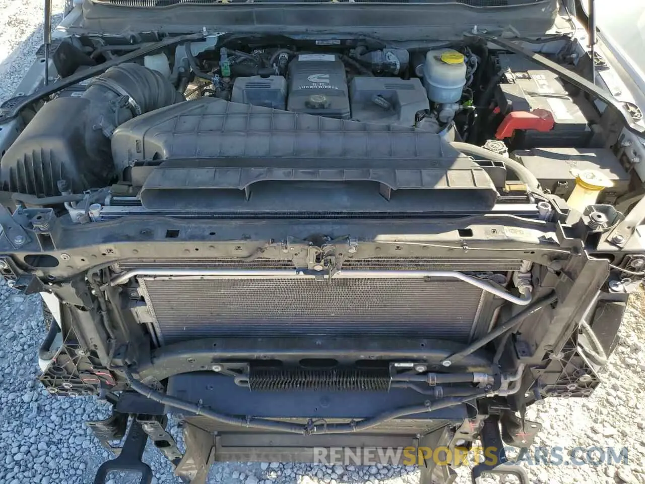 11 Photograph of a damaged car 3C6UR5DL0LG132708 RAM 2500 2020