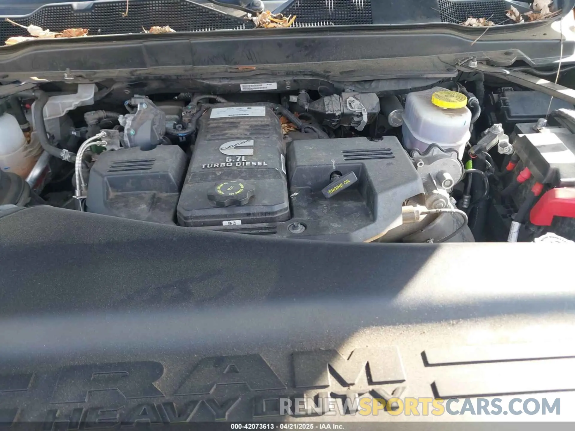 10 Photograph of a damaged car 3C6UR5DL1LG115240 RAM 2500 2020