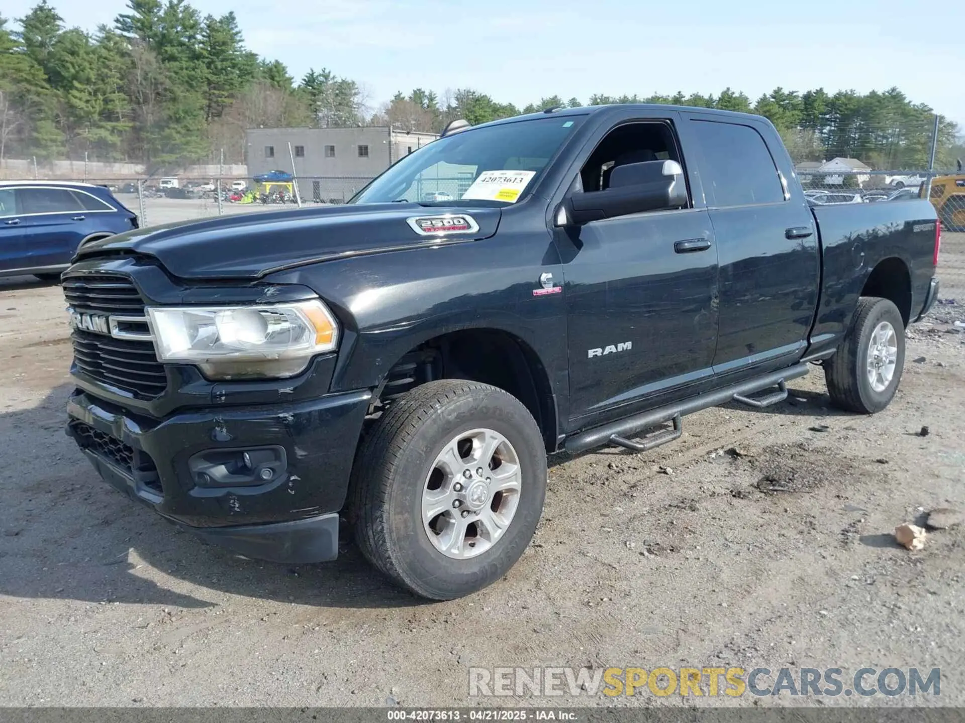 2 Photograph of a damaged car 3C6UR5DL1LG115240 RAM 2500 2020
