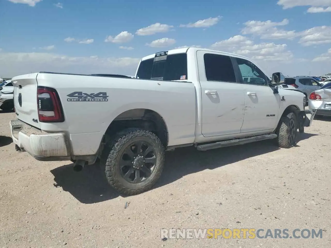 3 Photograph of a damaged car 3C6UR5DL2LG112508 RAM 2500 2020