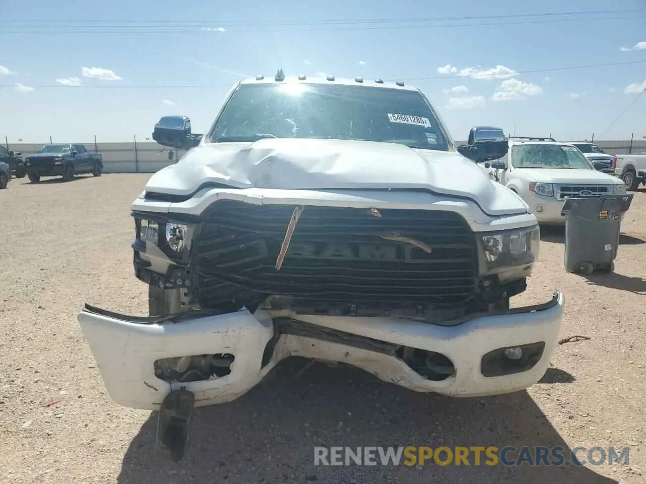 5 Photograph of a damaged car 3C6UR5DL2LG112508 RAM 2500 2020