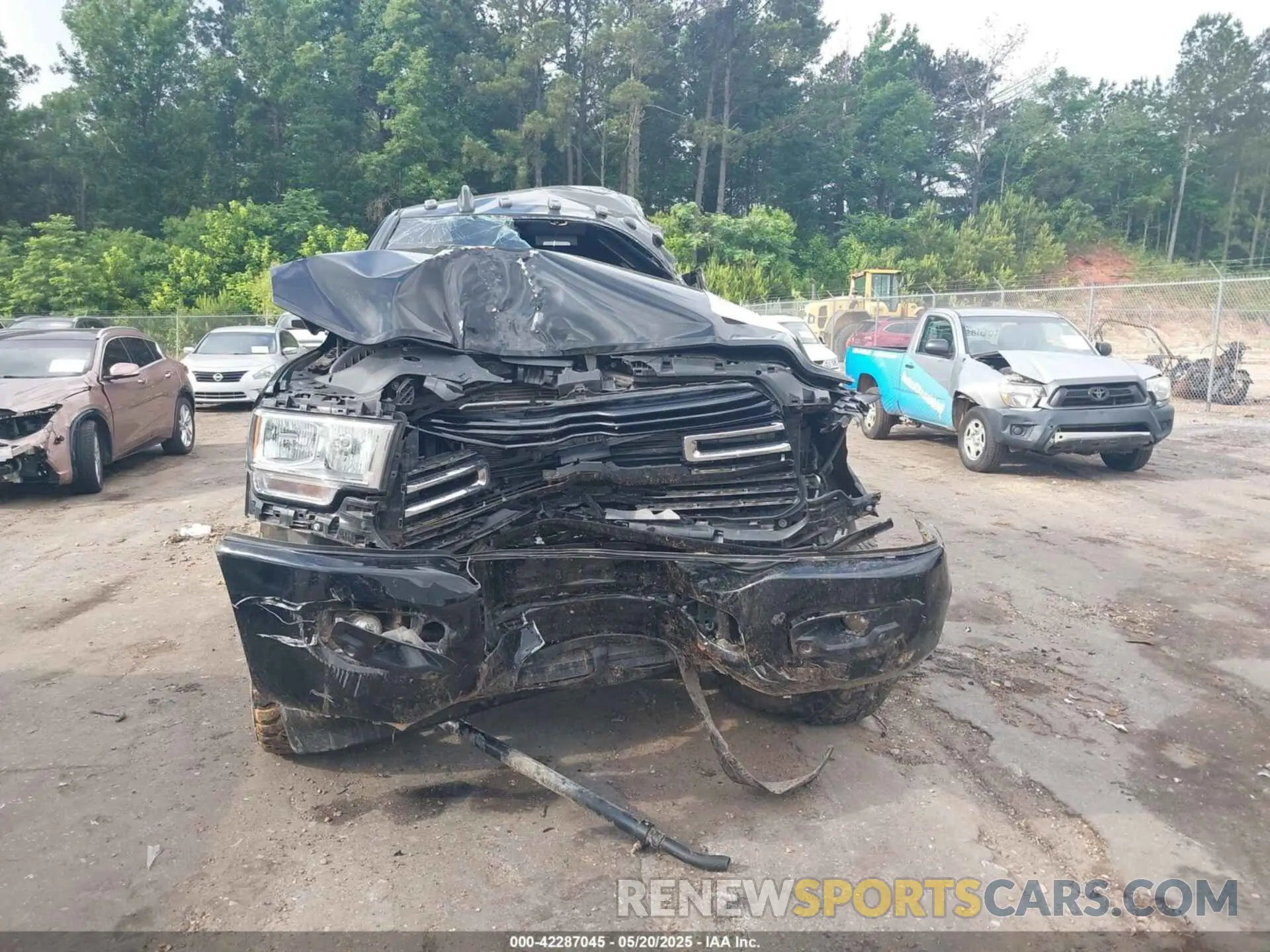 11 Photograph of a damaged car 3C6UR5DL4LG115295 RAM 2500 2020