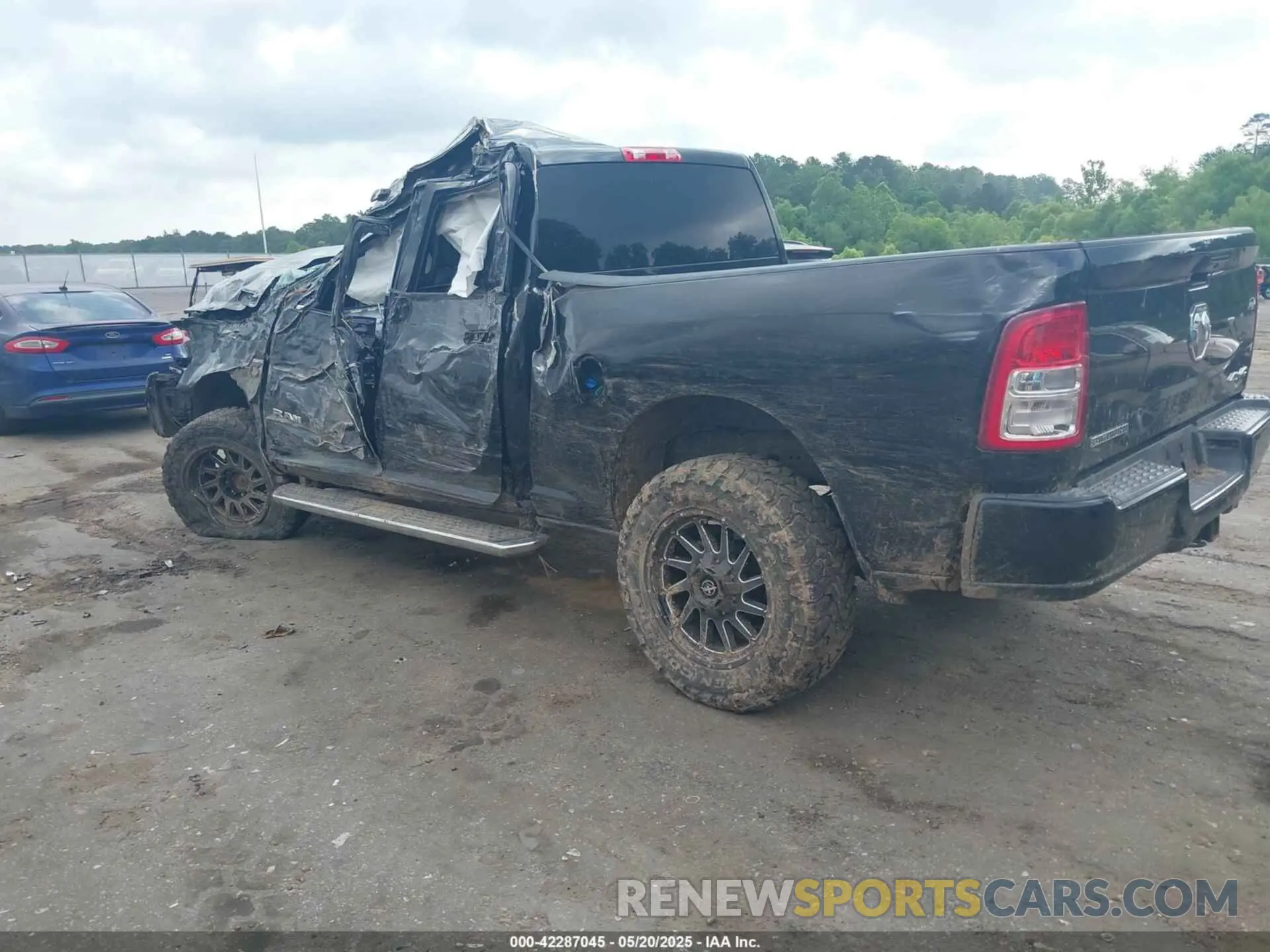 3 Photograph of a damaged car 3C6UR5DL4LG115295 RAM 2500 2020