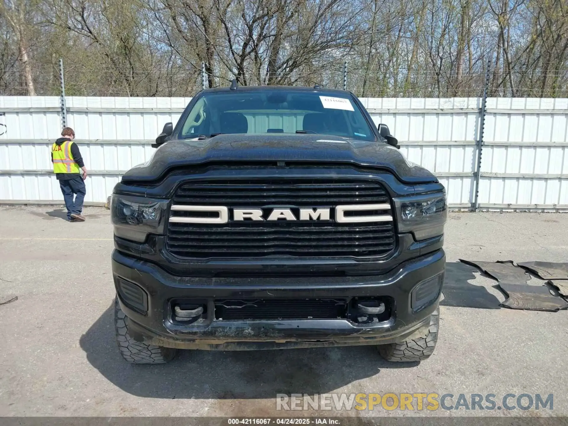 12 Photograph of a damaged car 3C6UR5DL6LG116741 RAM 2500 2020