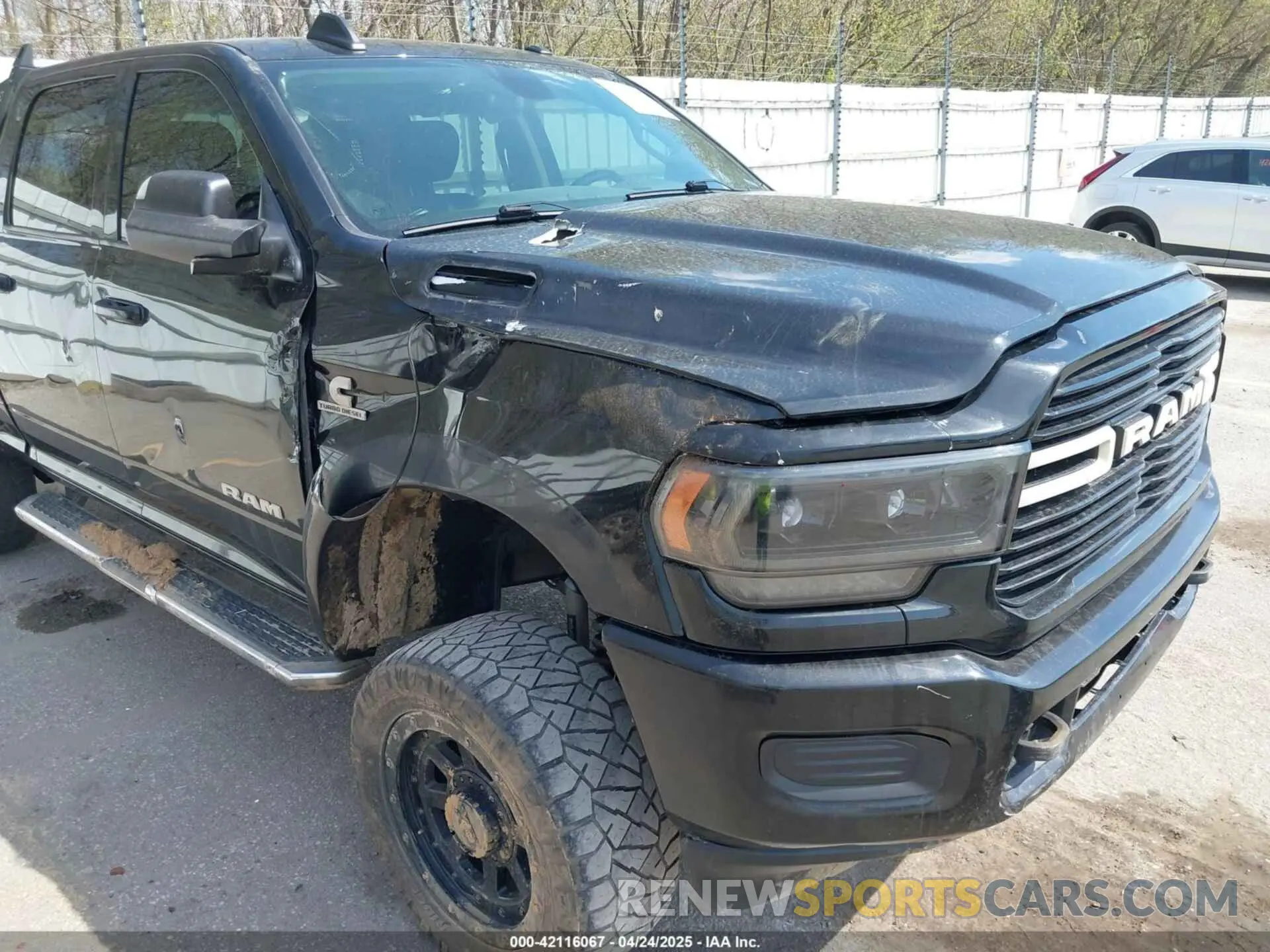 6 Photograph of a damaged car 3C6UR5DL6LG116741 RAM 2500 2020