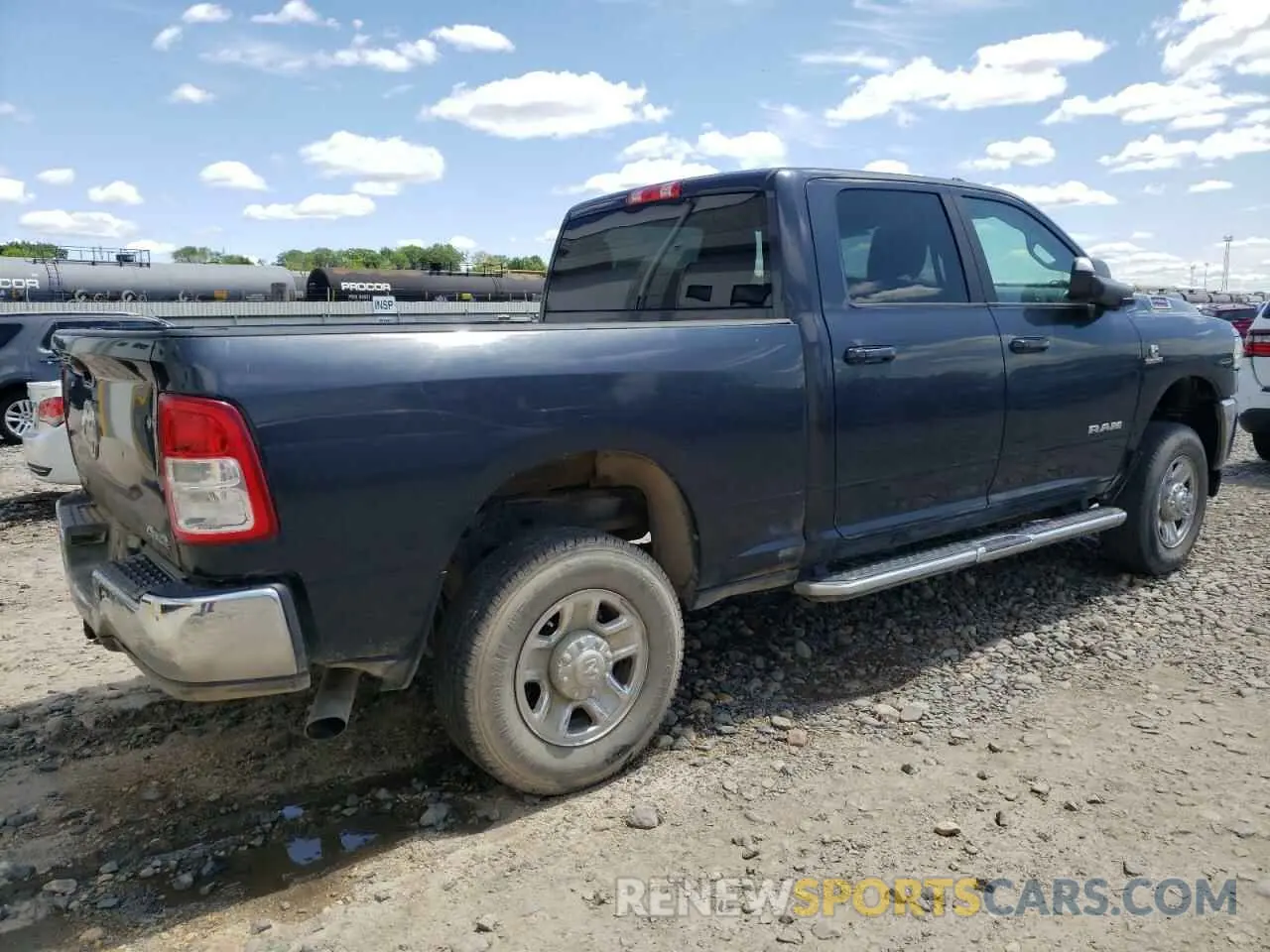 3 Photograph of a damaged car 3C6UR5DL7LG141230 RAM 2500 2020