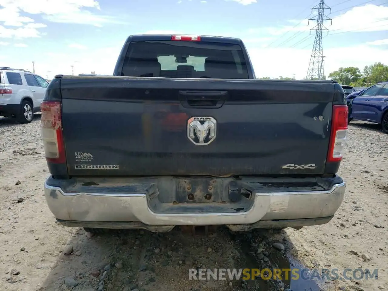 6 Photograph of a damaged car 3C6UR5DL7LG141230 RAM 2500 2020