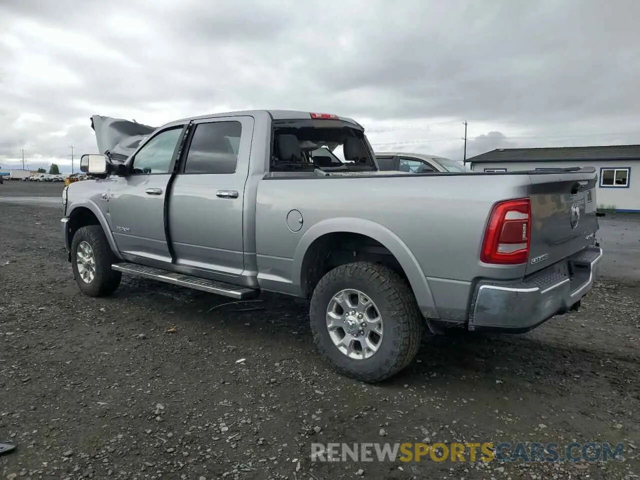 2 Photograph of a damaged car 3C6UR5FL4LG119330 RAM 2500 2020