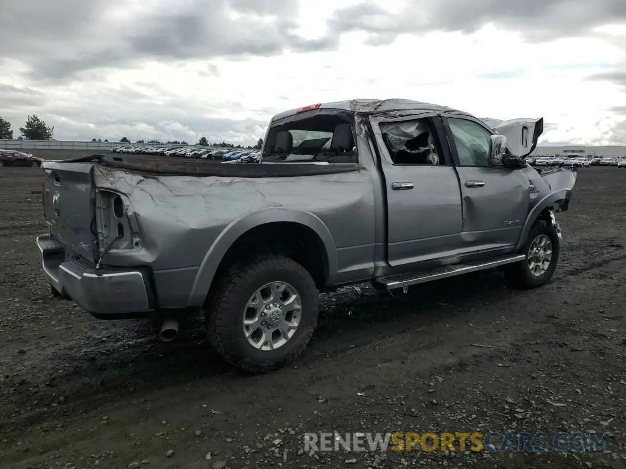 3 Photograph of a damaged car 3C6UR5FL4LG119330 RAM 2500 2020