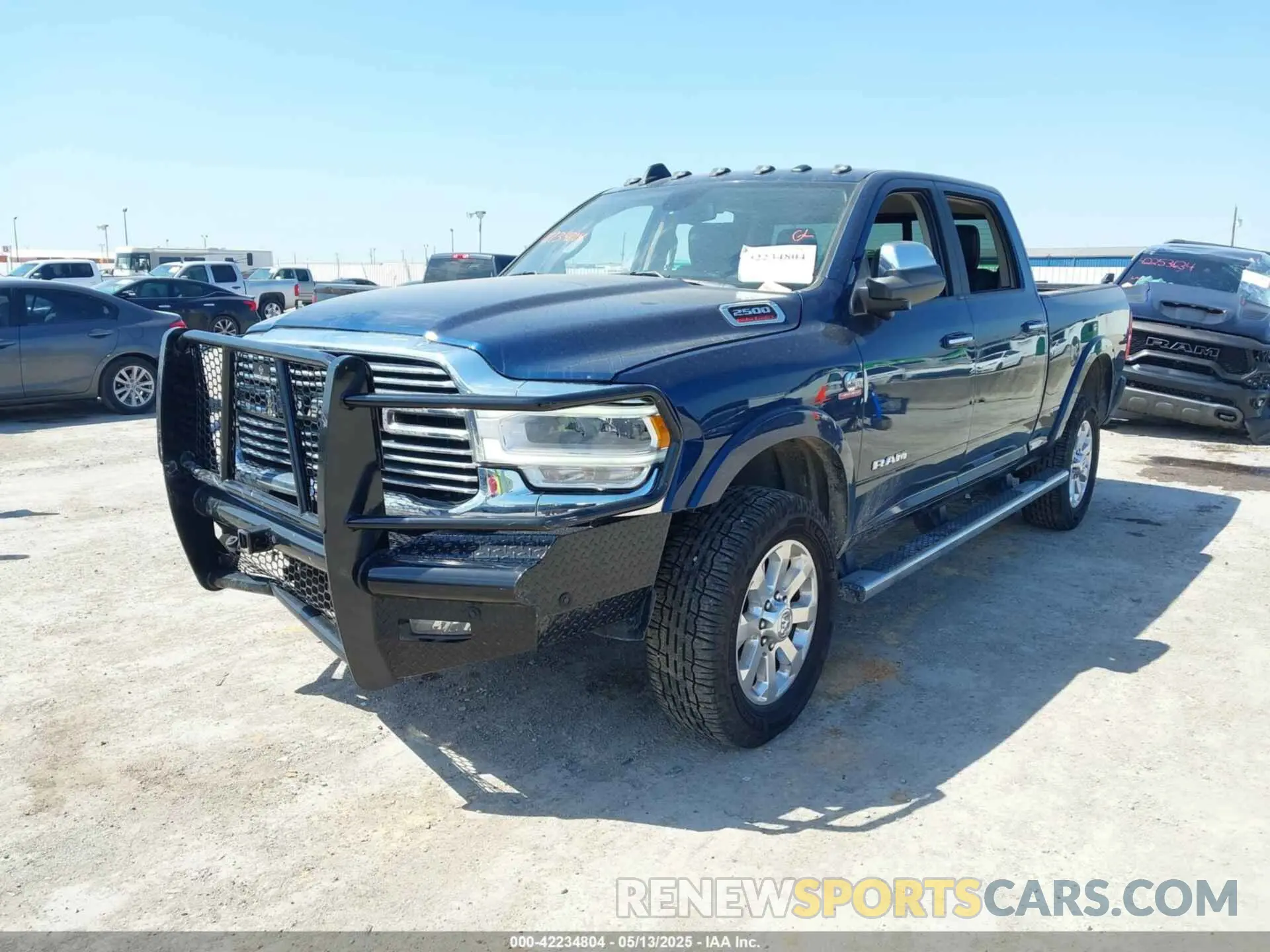 2 Photograph of a damaged car 3C6UR5FL4LG192682 RAM 2500 2020