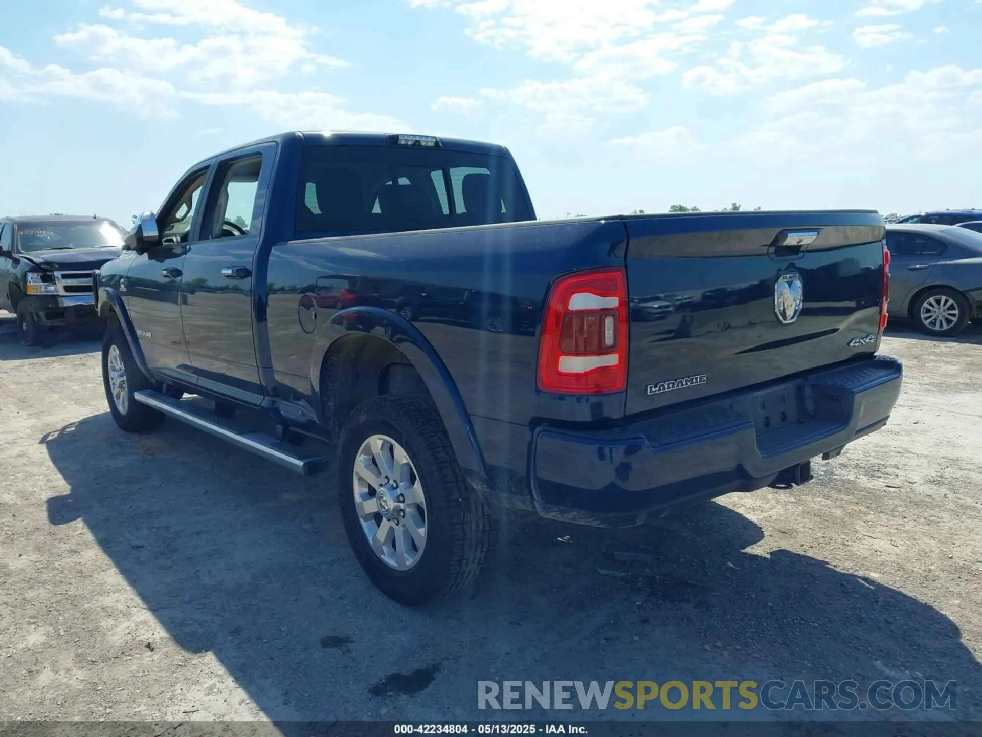 3 Photograph of a damaged car 3C6UR5FL4LG192682 RAM 2500 2020