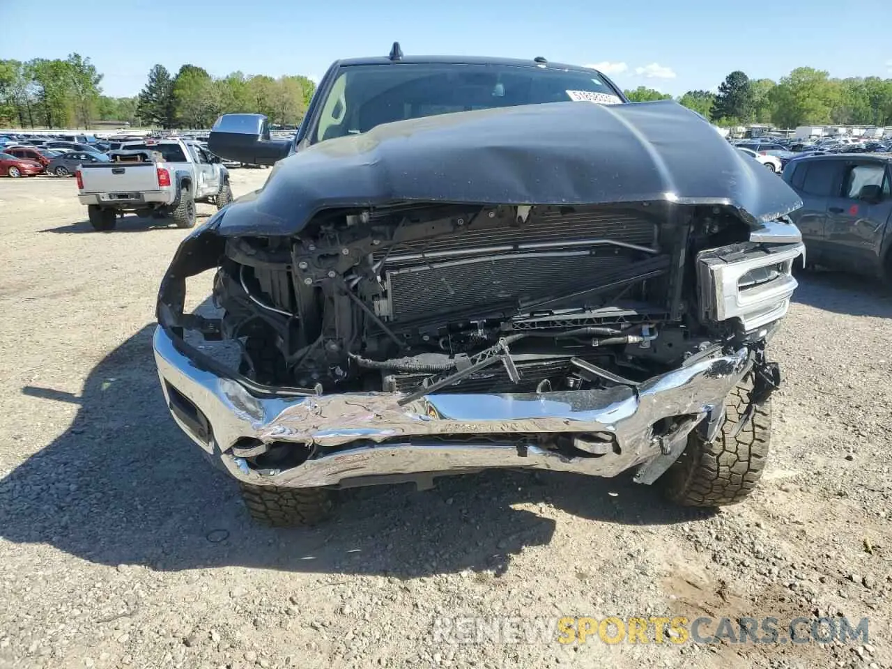5 Photograph of a damaged car 3C6UR5FL5LG259595 RAM 2500 2020