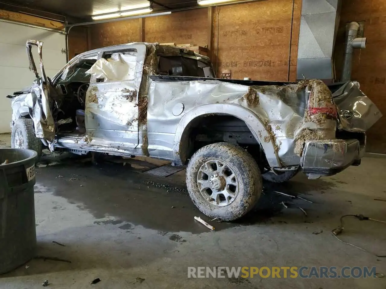 2 Photograph of a damaged car 3C6UR5FL7LG196466 RAM 2500 2020