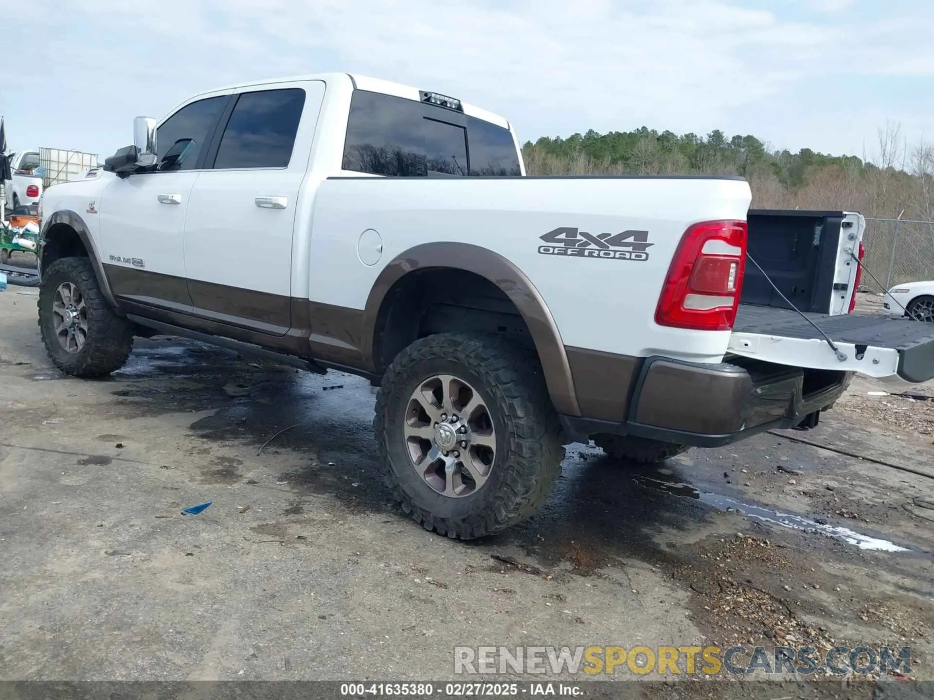 3 Photograph of a damaged car 3C6UR5GL1LG193271 RAM 2500 2020