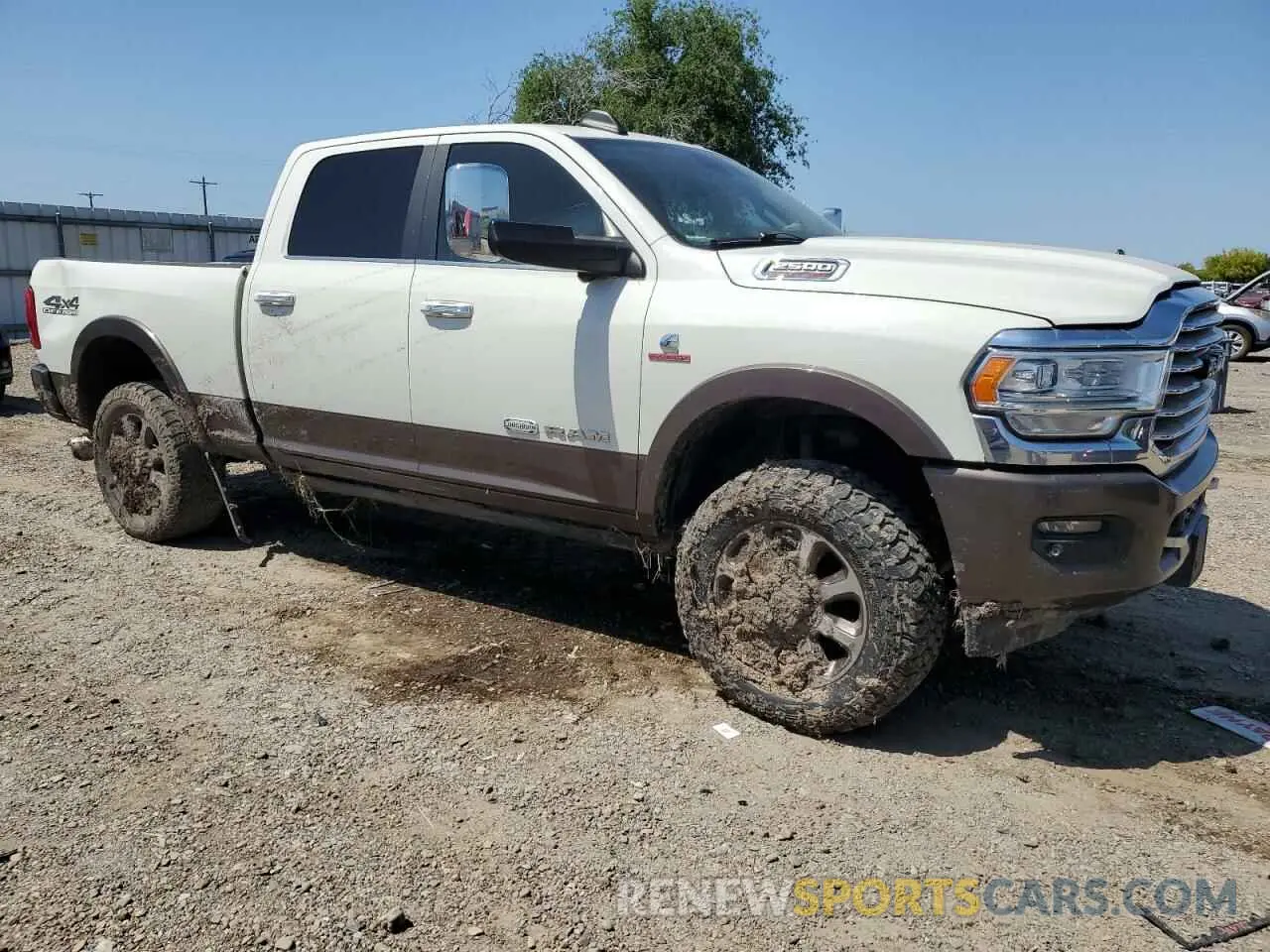 4 Photograph of a damaged car 3C6UR5GL9LG146411 RAM 2500 2020