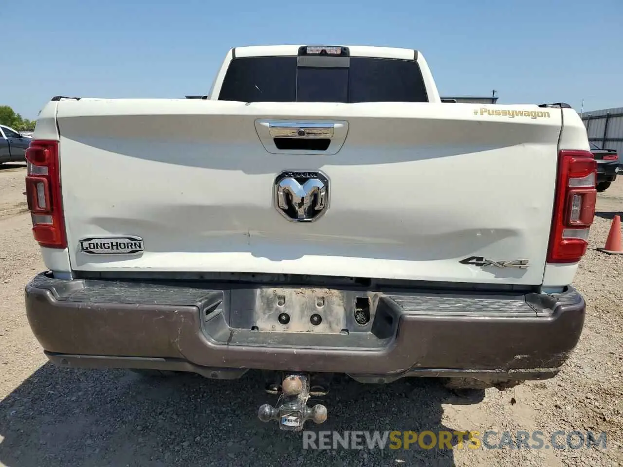 6 Photograph of a damaged car 3C6UR5GL9LG146411 RAM 2500 2020