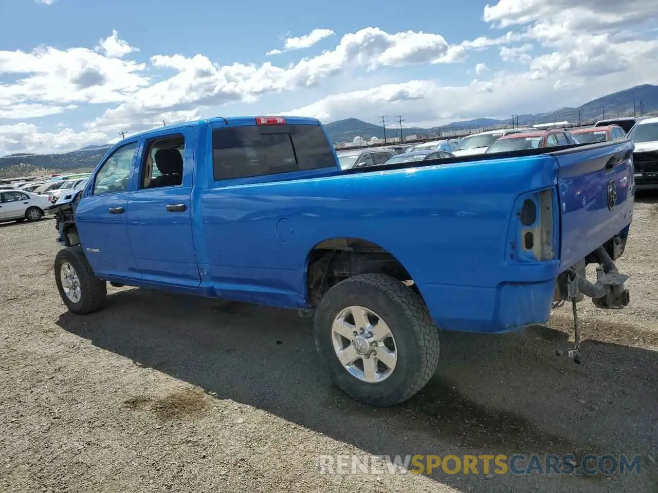 2 Photograph of a damaged car 3C6UR5HJ0LG191718 RAM 2500 2020