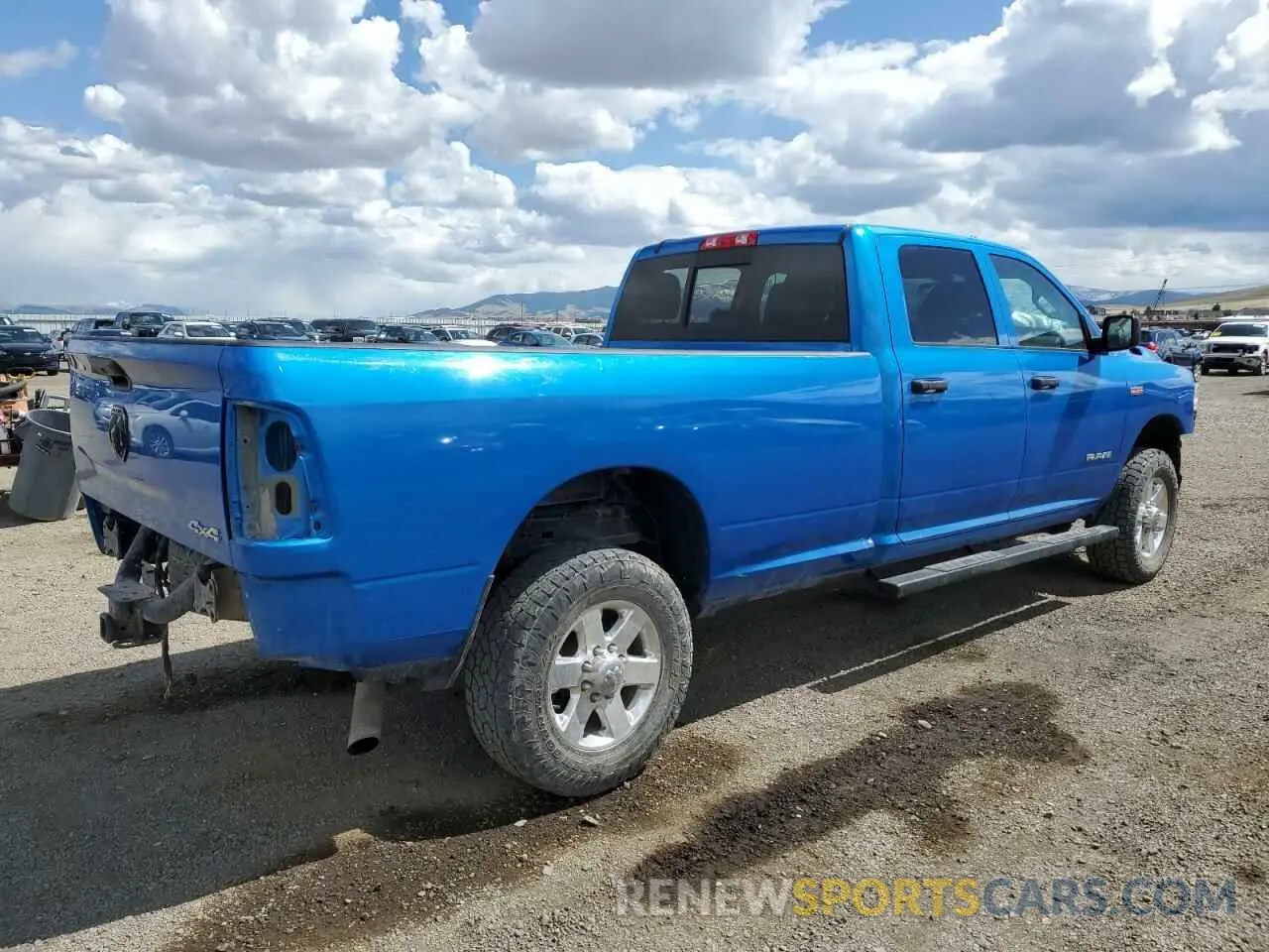 3 Photograph of a damaged car 3C6UR5HJ0LG191718 RAM 2500 2020