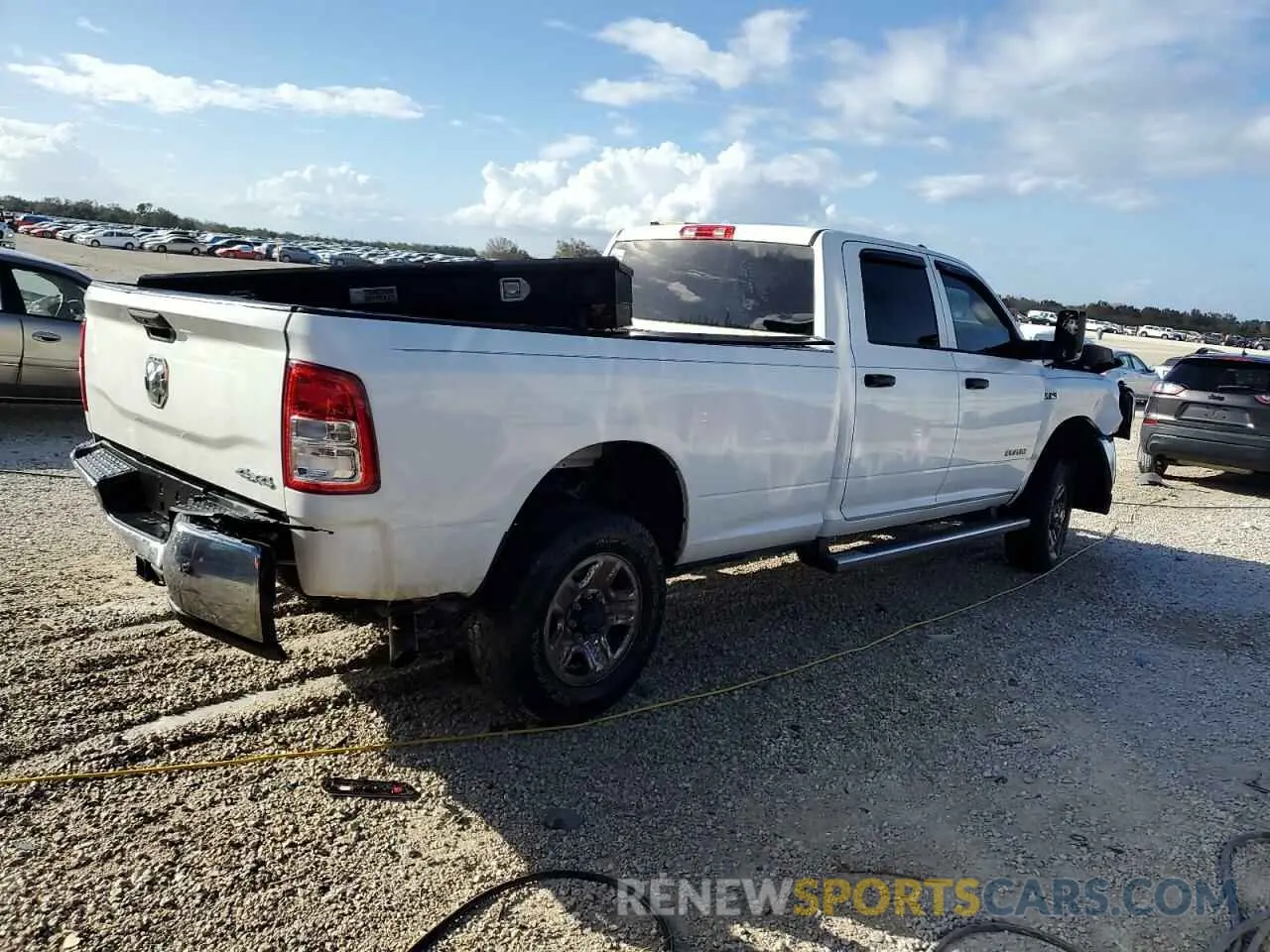 3 Photograph of a damaged car 3C6UR5HJ7LG248383 RAM 2500 2020