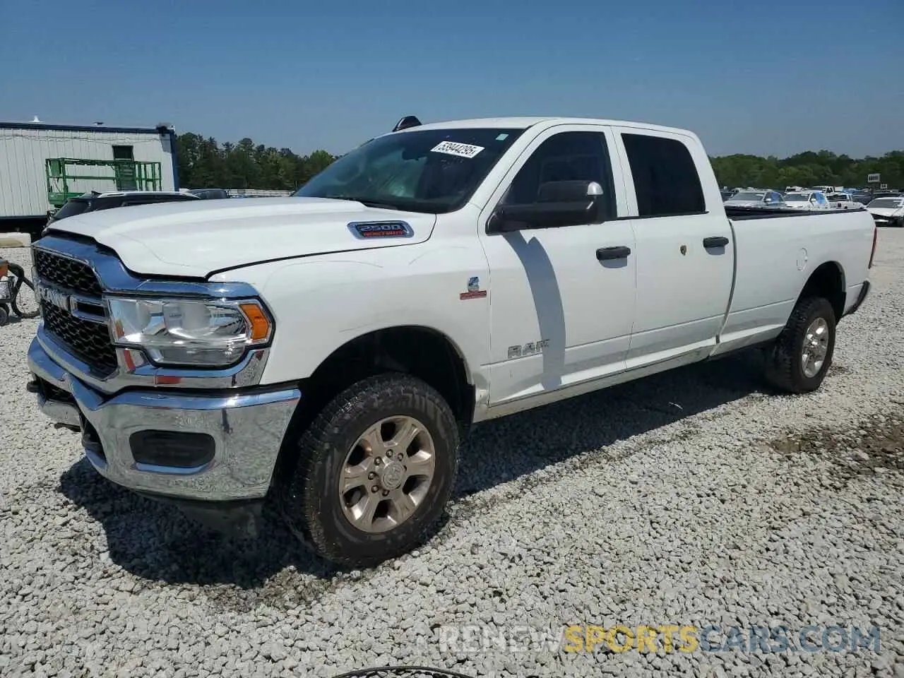 1 Photograph of a damaged car 3C6UR5HL2LG245182 RAM 2500 2020