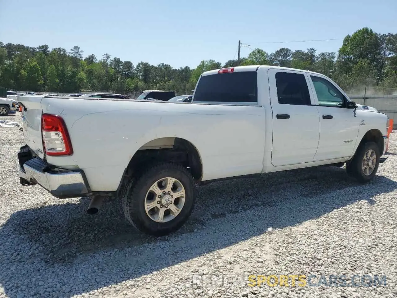 3 Photograph of a damaged car 3C6UR5HL2LG245182 RAM 2500 2020