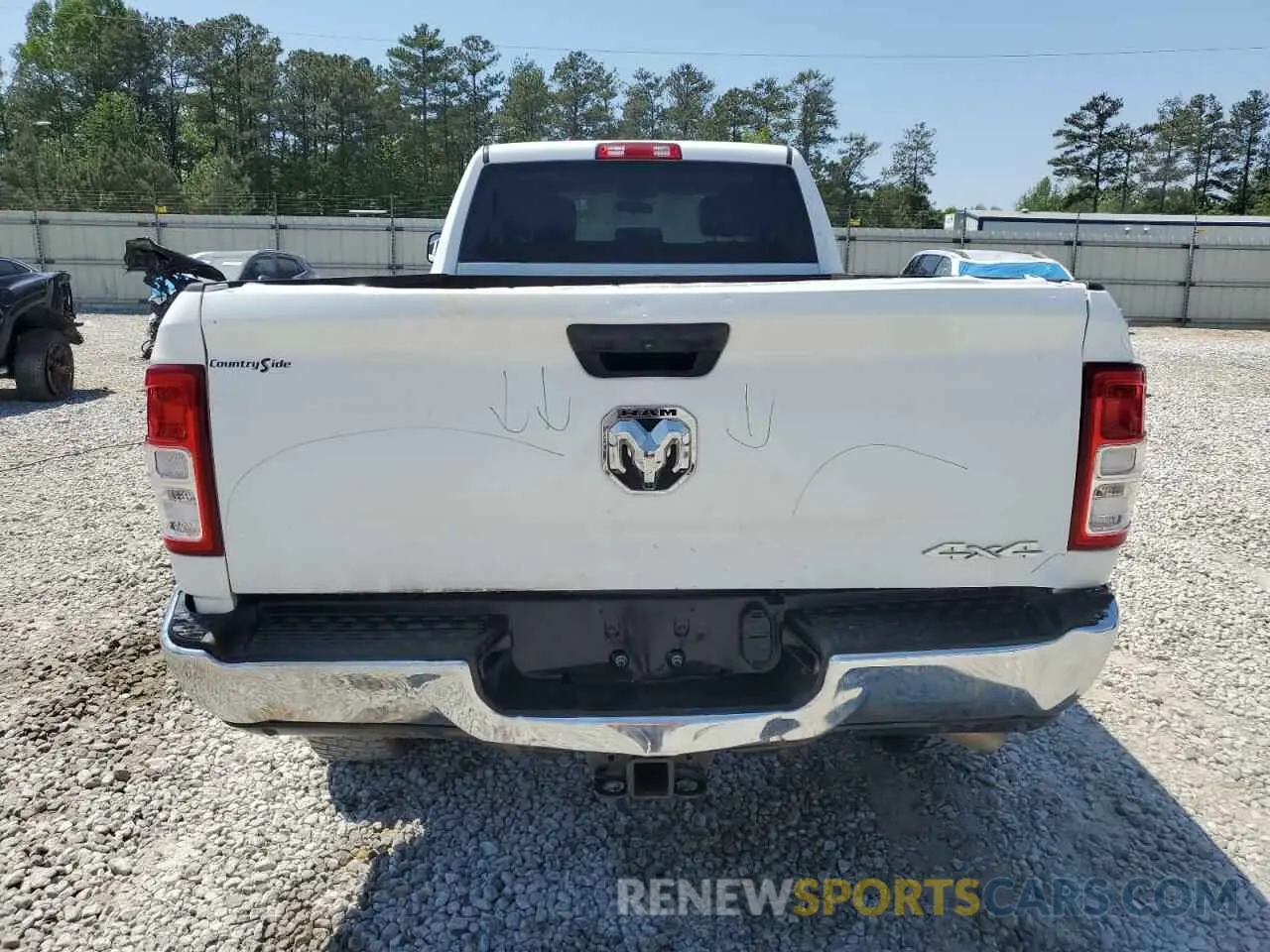 6 Photograph of a damaged car 3C6UR5HL2LG245182 RAM 2500 2020