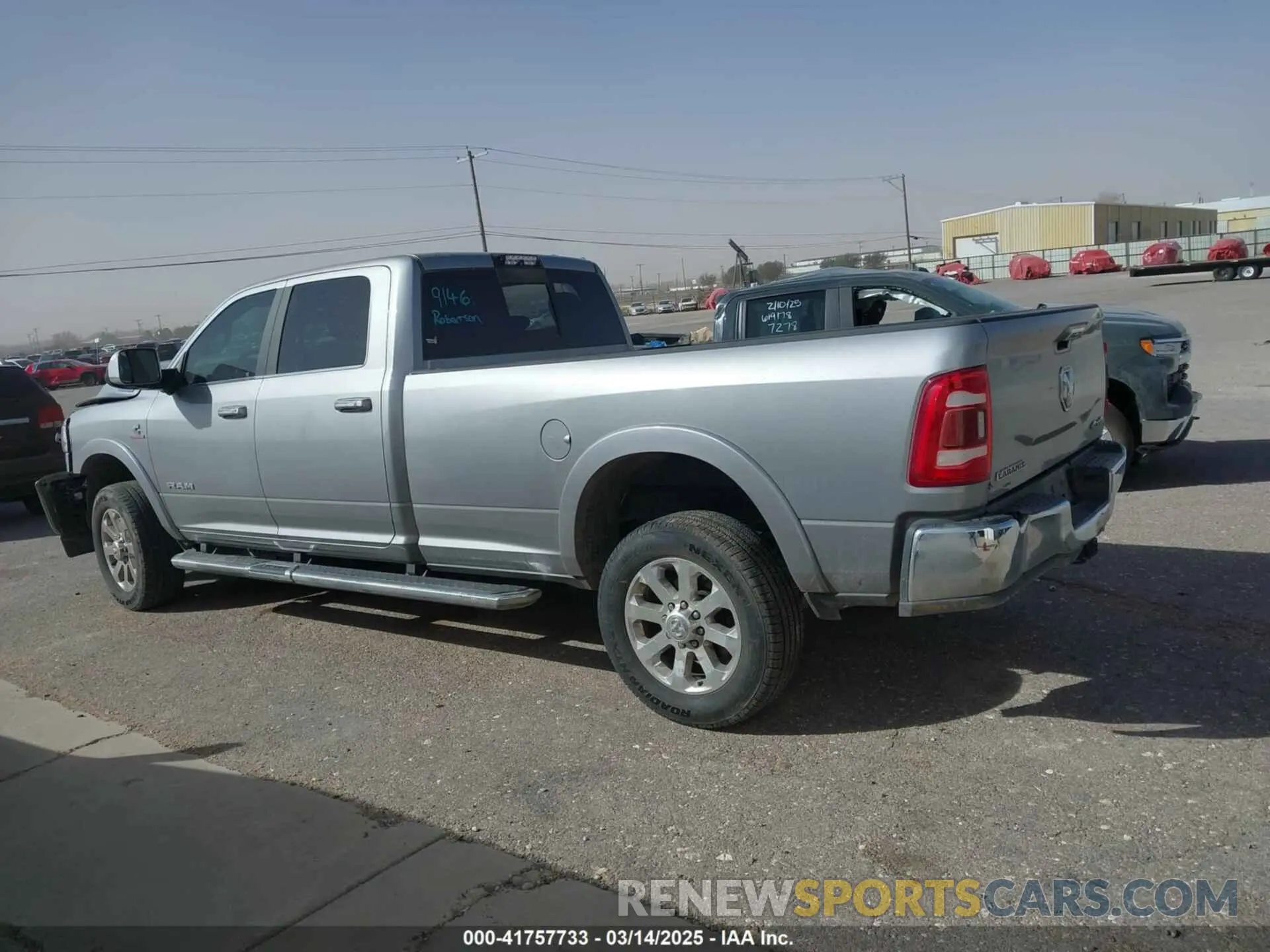 14 Photograph of a damaged car 3C6UR5KL5LG148079 RAM 2500 2020