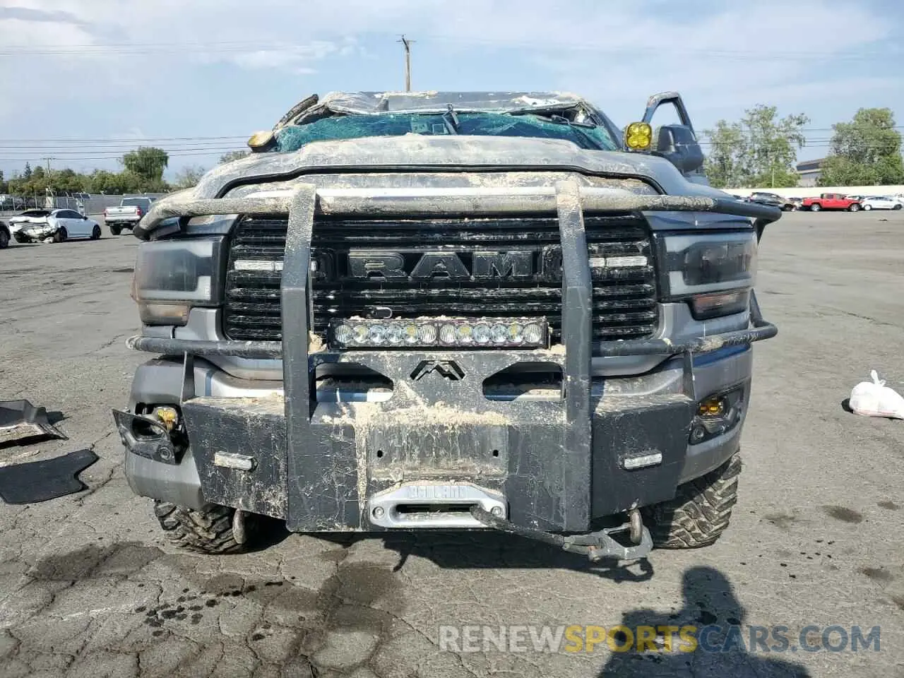 5 Photograph of a damaged car 3C6UR5NL8LG274089 RAM 2500 2020